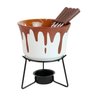 Conjunto Fondue Chocolate De Cerâmica 385ml 6 Peças - 2