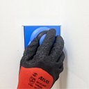 Ver mais imagens de Pad Flocado Ângulo Fixo para Recortes e Cantos Pegada Rotativa + Espátula 4cm Aço Carbono Pvc Profis
