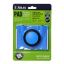 Ver imagem 6 de Pad Flocado Ângulo Fixo para Recortes e Cantos Pegada Rotativa + Espátula 4cm Aço Carbono Pvc Profis