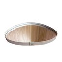 Ver imagem 2 de Bandeja de Vidro Decorativa Espelhada Moldura em Couro
