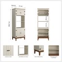 Ver imagem 3 de Torre Quente Forno e Microondas Off White