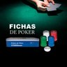 Jogo de Fichas para Poker 100 Fichas Plastico - 3