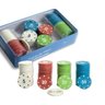 Jogo de Fichas para Poker 100 Fichas Plastico - 1