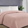 Cobertor Casal Habitat Flannel 200x220 Rosa 33382 - 1