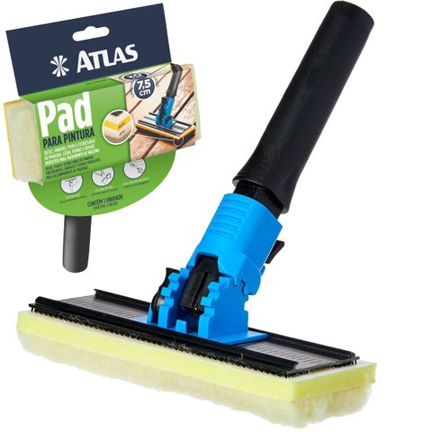 Pad para Pintura Deck Madeira Verniz com Cabo Ajustável | Atlas