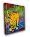 Ver imagem 4 de Quadro Decorativo em Acrílico Pintado a Mão Inspirado em Quadro o Gato com Peixes Vermelhos