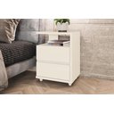 Ver imagem 1 de Mesa de Cabeceira Campeche Off White - Henn