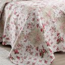 Ver imagem 2 de Kit Cobre Leito Colcha Daily Casal 3 Peças Dupla Face Estampado Floral Floral 11 100% Poliéster