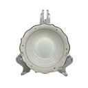 Ver imagem 6 de Aparelho de Jantar Branco com Dourado em Porcelana 24 Peças