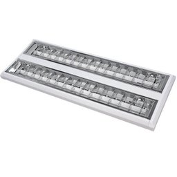 Luminária Completa de Sobrepor Taschibra TD 60 - 2x14W T5 6400K Bivolt - 1