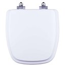 Ver imagem 1 de Tampa de Vaso Sanitário com Amortecedor Monte Carlo Branco para Bacia Deca