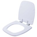 Ver imagem 2 de Tampa de Vaso Sanitário com Amortecedor Monte Carlo Branco para Bacia Deca