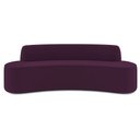 Ver imagem 6 de Sofá 3 Lugares Sala de Estar Cancún D02 Veludo Roxo 210 cm C-292 - Lyam Decor
