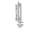 Ver imagem 2 de Rodape de Poliestireno 10cm Branco B106 Frisado - Santa Luzia