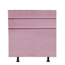 Ver imagem 1 de Cabeceira Estofada Argentina 100cm Solteiro para Cama Box Quarto Suede Rosa Bebê - Gat Magazine