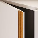 Ver imagem 5 de Sapateira Vertical 2 Portas e Prateleiras 187cm 100% MDF