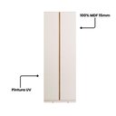Ver imagem 4 de Sapateira Vertical 2 Portas e Prateleiras 187cm 100% MDF