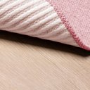 Ver imagem 2 de Tapete de Banheiro Algodão Antiderrapante Kit 2 Peças Rosa