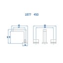 Ver imagem 2 de Misturador de Mesa para Lavatorio Fani Horus Cobre Fosco 1877 Rv450
