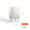 Ver imagem 4 de Frigobar Brastemp Retrô 76 Litros Classic White - Bra08hb 110v