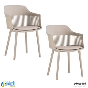 Kit 2 Cadeiras Marcela Várias Cores - Rivatti