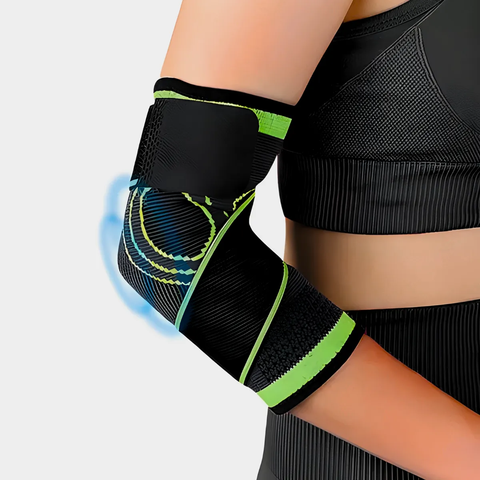 Cotoveleira Ortopédica Compressão Ajustável Alívio Dor