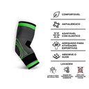 Ver imagem 3 de Cotoveleira Ortopédica Compressão Ajustável Alívio Dor
