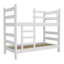 Ver imagem 4 de Beliche Madeira Maciça - Vira 2 Camas - para Colchão 78/88 X 188cm Dubai Multimóveis Cr4137