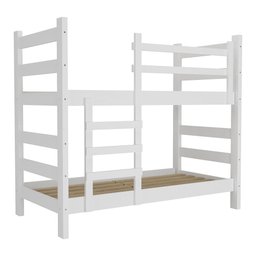 Beliche Madeira Maciça - Vira 2 Camas - para Colchão 78/88 X 188cm Dubai Multimóveis Cr4137 - 4