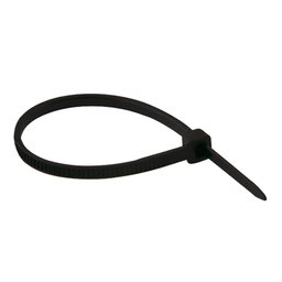 Abracadeira de Nylon Preta 2.5mm X 200 Mm Brasfort - 1