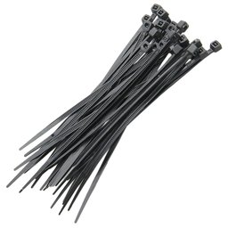 Abracadeira de Nylon Preta 2.5mm X 200 Mm Brasfort - 2