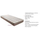 Ver imagem 3 de Cama Box Baú Casal: Colchão Espuma Paropas D33 / EP Confort Ultra Firme + Base CRC Suede Brown(