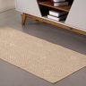 Tapete Passadeira Sisal 2,00m X 66cm Base Antiderrapante para Corredor Cozinha Quarto Sala Clean - 3