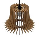Ver imagem 3 de Luminária Teto tipo Pendente PANAMÁ MDF - Completa