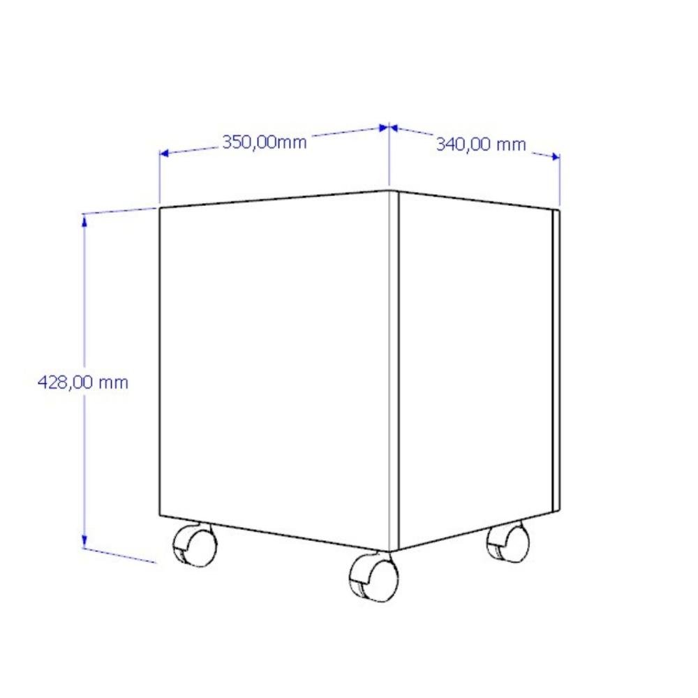 3 Baú Organizador de Brinquedos P/ Quarto de Criança Branco - 3