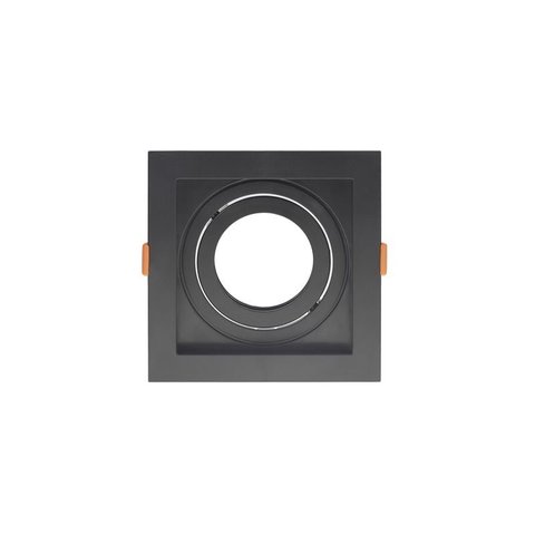 Spot de Embutir Recuado Taschibra Conecta para Lâmpada Par 20 Quadrado Preto