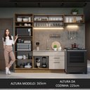 Ver imagem 6 de Armário de Cozinha Completa 270cm Rustic/crema Agata Madesa 04