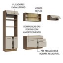 Ver imagem 5 de Armário de Cozinha Completa 270cm Rustic/crema Agata Madesa 04