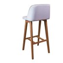 Ver imagem 2 de Banqueta Beta Estofada Base Madeira Imbuia - 69328