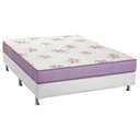 Ver imagem 1 de Cama Box Viúva: Colchão Espuma Ortobom Physical Super Resistente + Base CRC Courano White(128x188)