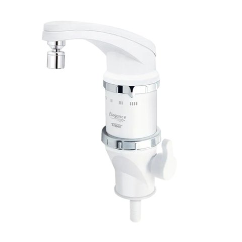 Torneira Elétrica de Mesa Elegance 4t Fame 127v ou 220v:220v/branco