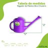 Regador de Plástico Bico Chuveiro (1,5l) Lilás Okla - 2