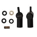 Ver imagem 4 de Torneira Banheiro Metal Preta Baixa Aço Inox