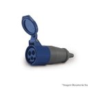 Ver imagem 2 de Acoplamento Industrial 2P+T 16A 220V Azul Soprano