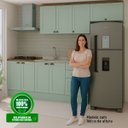 Ver imagem 5 de Armário de Cozinha Genialflex Iluminata 4 Peças Verde Mint