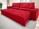 Ver imagem 1 de Sofá com Carregador Usb e Molas no Assento Retrátil Reclinável Nice 2,10m Velosuede - Netsofas