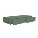 Ver imagem 6 de Aparador Penteadeira Console Suspenso Verde Laca