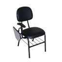 Ver imagem 2 de Cadeira Universitária para Escolas Linha Economy Preto