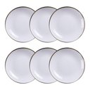 Ver imagem 1 de Conjunto 6 Pratos Fundos 21cm Canyon Porcelana Tramontina