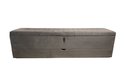 Ver imagem 4 de RECAMIER PUFF BAÚ SAPATEIRA COM GAVETA 1,38 CM PARA CAMA BOX PADRÃO - MARROM